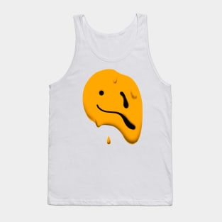 Melting smiley Tank Top